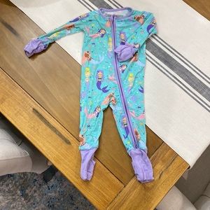 Little sleepies bamboo onesie